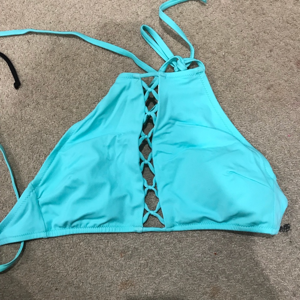 PINK bathing suit top